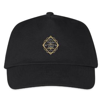vintage 1953 Birthday Sayings Matured to - Kids’ Baseball Cap - black - Front