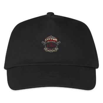 A legend was born in 1963 - Kids’ Baseball Cap - black - Front