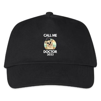 Thèse de doctorat Doctorat Doctorat 2023 Docteur - Casquette de baseball Enfant - noir - Devant