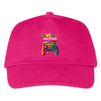 Level 13 Years Gaming 13er 13 Birthday - Kids’ Baseball Cap - fuchsia - Front