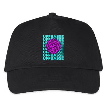 Uffbasse Design - Kids’ Baseball Cap - black - Front