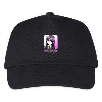 Die Reise von Gleichgültigkeit zu Liebe: Tsundere - Kinder Basecap - Schwarz - Vorne