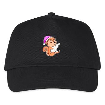 Squirrel - Kids’ Baseball Cap - black - Front