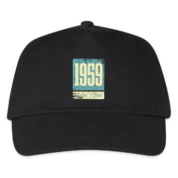 1959 Anniversaire de naissance Année de naissance - Casquette de baseball Enfant - noir - Devant