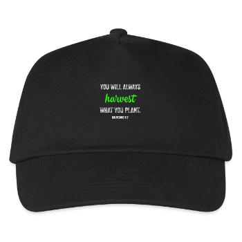 Jesus, Jesus, Jesus christlich christlich christlich - Kinder Basecap - Schwarz - Vorne
