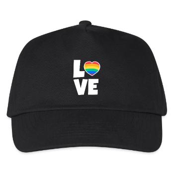 Saint-Valentin, Saint-Valentin, Saint-Valentin - Casquette de baseball Enfant - noir - Devant