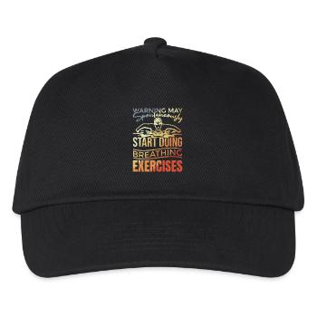 Swimmer's joke - Kids’ Baseball Cap - black - Front