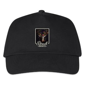 Dirndl Ersatz Dirndl Trachten Kostüm Dirndl Ersatz - Kinder Basecap - Schwarz - Vorne