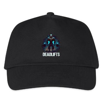 Deadlifts Gym Fitness Fun Workout - Casquette de baseball Enfant - noir - Devant