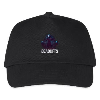 Deadlifts Gym Fitness Fun Workout - Casquette de baseball Enfant - noir - Devant