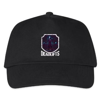 Deadlifts Gym Fitness Fun Workout - Casquette de baseball Enfant - noir - Devant