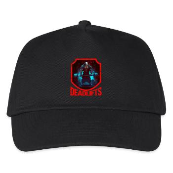 Deadlifts Gym Fitness Fun Workout - Casquette de baseball Enfant - noir - Devant