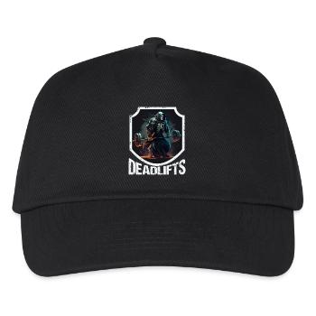 Deadlifts Gym Fitness Fun Workout - Casquette de baseball Enfant - noir - Devant