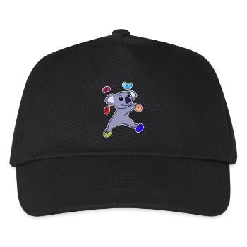 Climbing Koala - Kinder Basecap - Schwarz - Vorne