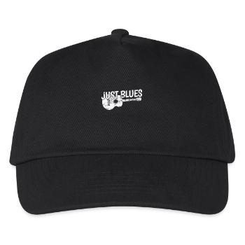 Just Blues Musik Trompete Chicago Blues - Kinder Basecap - Schwarz - Vorne