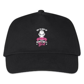 Basketball Girls - Kids’ Baseball Cap - black - Front