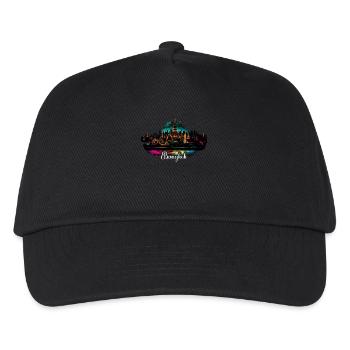 Bangkok Thaïlande Thaïlande Voyage Bangkok Tenue. - Casquette de baseball Enfant - noir - Devant