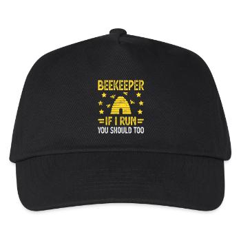 Beekeeper Beekeeper Bees - Kids’ Baseball Cap - black - Front