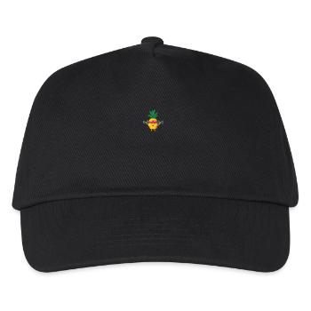 Pineapple Dumbbells Bodybuilding Fitness Workout - Casquette de baseball Enfant - noir - Devant