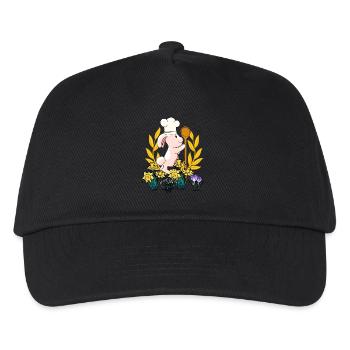 Easter Kitchen Cook Cooking Spoon Easter Cook - Kids’ Baseball Cap - black - Front