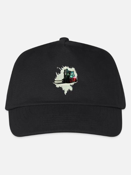 Forklift - Kids’ Baseball Cap - black