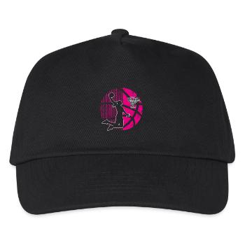 Basketball Women's Basketball Women's Basketball - Kids’ Baseball Cap - black - Front