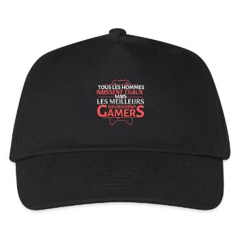 Gamer Elite: All Are Equal Yet Champions - Kids’ Baseball Cap - black - Front