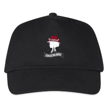 Original Black Forest Girl Black Forest Bollenhut - Kids’ Baseball Cap - black - Front