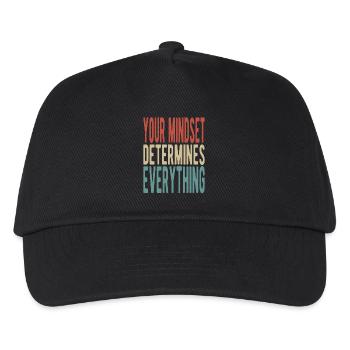 Votre état d’ détermine tout - Casquette de baseball Enfant - noir - Devant