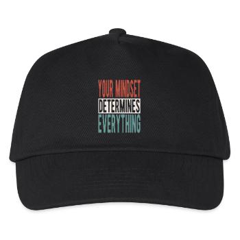 Votre état d’ détermine tout - Casquette de baseball Enfant - noir - Devant