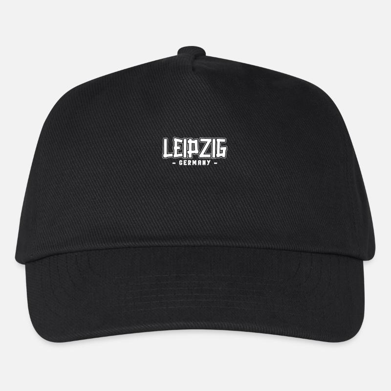 Leipzigerin Leipziger Leipzig - Kinder Basecap - Schwarz