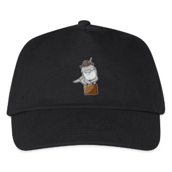 Porte-documents Delfin Entrepreneur - Casquette de baseball Enfant - noir - Devant