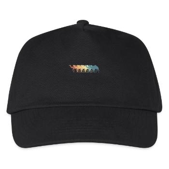 Chameaux Animaux Dromadaires Désert Animal - Casquette de baseball Enfant - noir - Devant