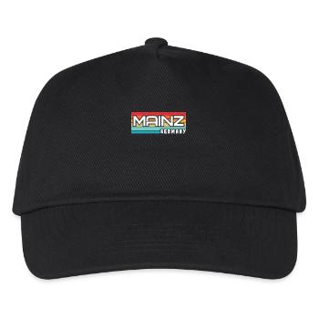 Mainzerin Mainzer Mayence - Casquette de baseball Enfant - noir - Devant