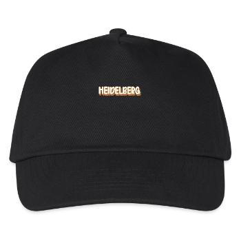 Heidelbergerin Heidelberger Heidelberg - Kinder Basecap - Schwarz - Vorne