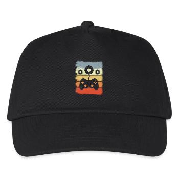 Games Production - Kids’ Baseball Cap - black - Front