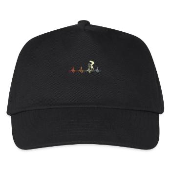 BMX Heartbeat Vintage - Casquette de baseball Enfant - noir - Devant
