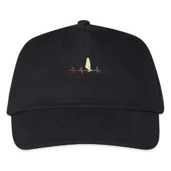 Windsurfer Heartline Vintage - Casquette de baseball Enfant - noir - Devant