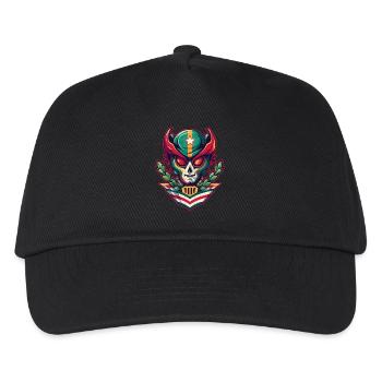 Luchador: Der mexikanische Wrestling Superheld - Kinder Basecap - Schwarz - Vorne
