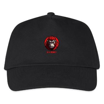 Be a monkey - Kids’ Baseball Cap - black - Front
