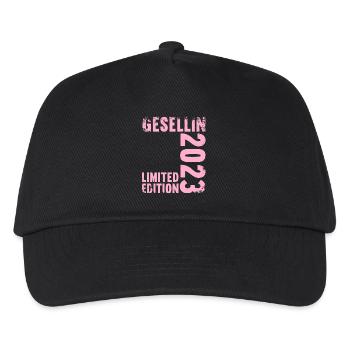 Gesellin Gesellenprüfung bestanden Gesellin - Kinder Basecap - Schwarz - Vorne