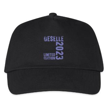 Geselle Gesellenprüfung bestanden Gesellen - Kinder Basecap - Schwarz - Vorne