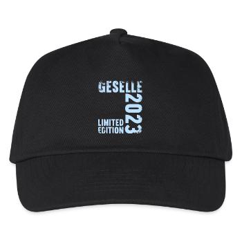 Geselle Gesellenprüfung bestanden Gesellen - Kinder Basecap - Schwarz - Vorne