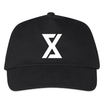 Digital art simple logo - Kids’ Baseball Cap - black - Front