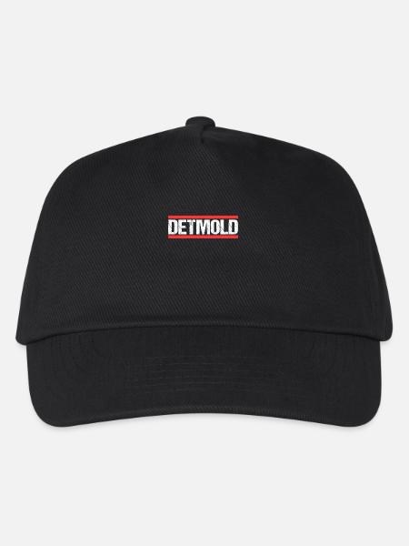 Detmolderin Detmolder Detmold - Kinder Basecap - Schwarz
