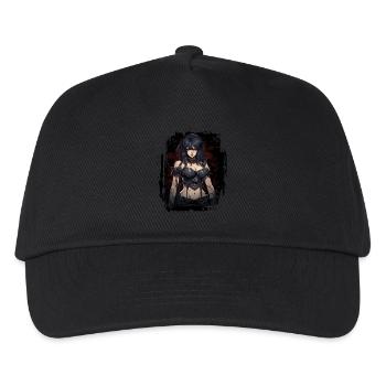Fit Gothic Girl - Kids’ Baseball Cap - black - Front