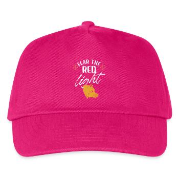 Fear the red light hog hunting - Kids’ Baseball Cap - fuchsia - Front