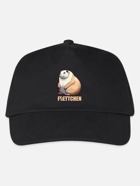 Fettchen Frettchen - Kinder Basecap - Schwarz