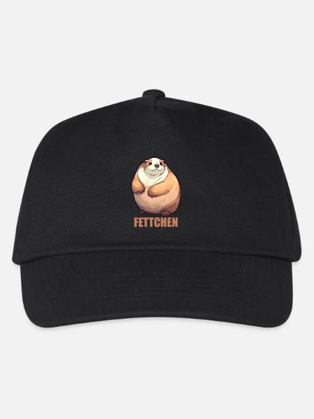 Fettchen Frettchen - Kinder Basecap - Schwarz