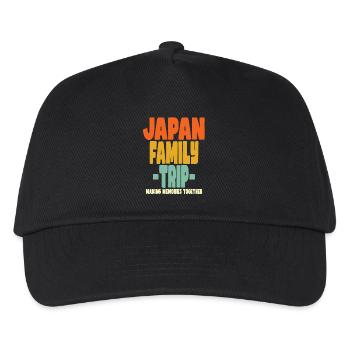Japan Family Trip Holidays - Kids’ Baseball Cap - black - Front